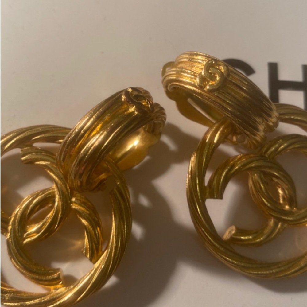Vintage Chanel convertible earrings